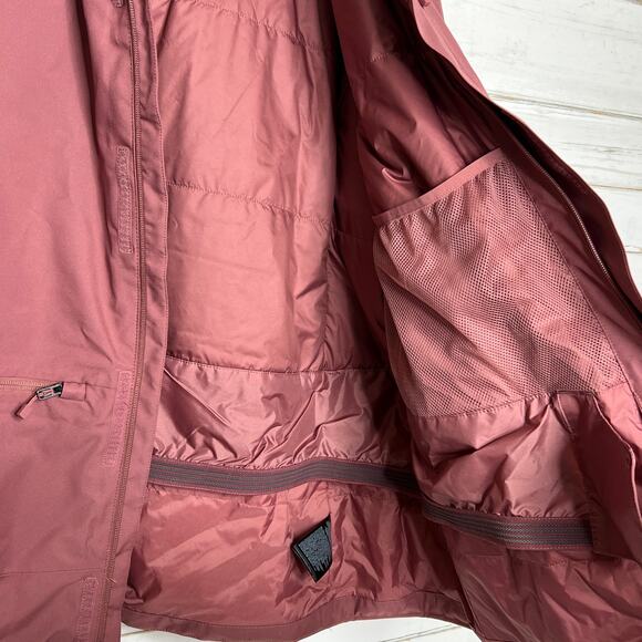 North Face Gatekeeper Winter Jacket Wild Ginger Plus Size 2X - Picture 11 of 14